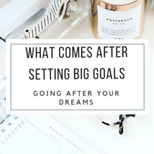 setting goals