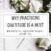 How to practice gratitude and the benefits of gratitude