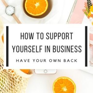 support yourself