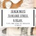 New Ways To Reduce Stress And Relax