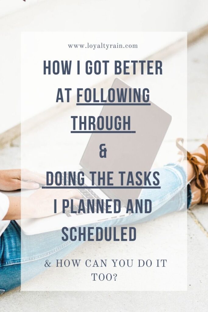 how to get things done