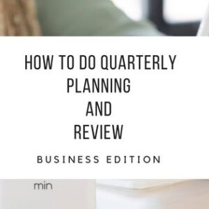 How To Do Quarterly Planning