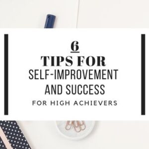 tips for self improvement and success