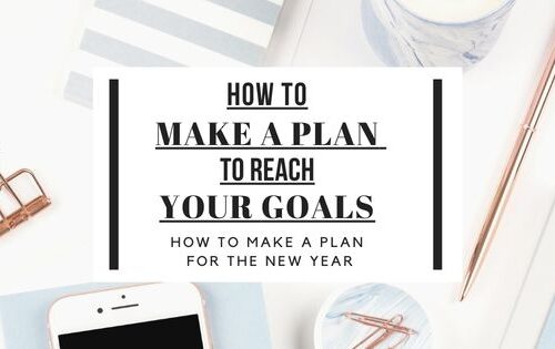 how to make a plan to reach your goals