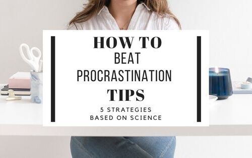 how to beat procrastination tips