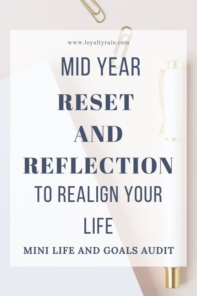 mid year reset and reflection to realign your life,Refocus, and Reignite Your Goals This guide offers mid-year reflection tips and journal prompts