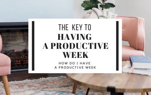 The key to having a productive week. Plan your week like a pro with these weekly productivity tips